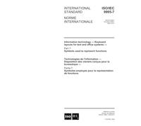 ISO/IEC 9995-7:2002, Information technology - Keyboard layouts for text and office systems - Part 7: Symbols used to represent functions