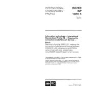 ISO/IEC ISP 12067-5:1996, Information technology - International Standardized Profile RB - Relaying the connection-mode Network Service - Part 5: ... Service between CSMA/CD LAN subnetworks