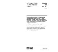 ISO/IEC ISP 15124-1:1998, Information technology - International Standardized Profile FOD126 - Open Document Format: Image Applications - Enhanced ... graphics content architecture - Part 1: Docum