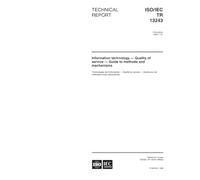 ISO/IEC TR 13243:1999, Information technology -- Quality of service -- Guide to methods and mechanisms