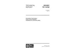 ISO/IEC TR 14762:2001, Information technology -- Home Control Systems -- Guidelines for functional safety