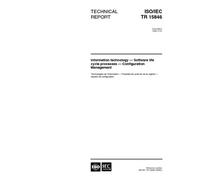 ISO/IEC TR 15846:1998, Information technology - Software life cycle processes - Configuration Management