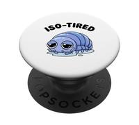 Iso-stanco Isopod Divertente Roly Poly Pill Bug Humor PopSockets PopGrip Adesivo