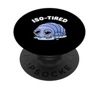Iso-stanco Isopod Divertente Roly Poly Pill Bug Humor PopSockets PopGrip Adesivo