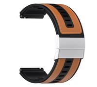 iSo Tech Cinturino Marrone in Pelle per Smartwatch S100, S101, S200, S201