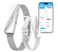 iSo Tech Smart Braccialetto Fitness Band senza Display, Smartwatch Fitness Tracker alla Moda Monitoraggio 24/7 Attività, Sonno Frequenza Cardiaca, Modalità Multisport, Autonomia 15 Giorni, IP68