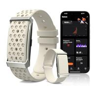 iSo Tech Smart Fitness Tracker senza Schermo, Smartwatch Smart Band Bracciale Attività Frequenza Cardiaca & Sonno 24/7, Batteria da 35 Giorni, 170+ Modalità Sport, Non Abbonamento Richiesto IP68