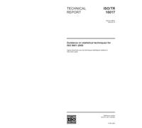 ISO/TR 10017:2003, Guidance on statistical techniques for ISO 9001:2000