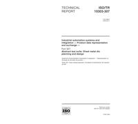 ISO/TR 10303-307:2000, Industrial automation systems and integration - Product data representation and exchange - Part 307: Abstract test suite: Sheet metal die planning and design
