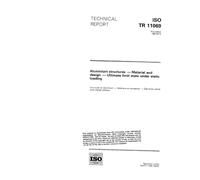 ISO/TR 11069:1995, Aluminium structures -- Material and design -- Ultimate limit state under static loading