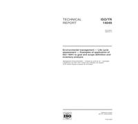ISO/TR 14049:2000, Environmental management - Life cycle assessment - Examples of application of ISO 14041 to goal and scope definition and inventory analysis