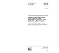 ISO/TR 16570:2004, Geometrical Product Specifications (GPS) - Linear and angular dimensioning and tolerancing: +/- limit specifications - Step dimensions, distances, angular sizes and radii