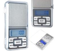 ISO TRADE Bilancia Elettronica 500 G/0,1 G, LCD, Tara #472