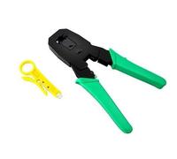 Iso Trade Pinza crimpatrice RJ45 maschio RL10 RJ11 RJ12 LAN cavo Scarpe Morsetto Schneider Nuovo # 145
