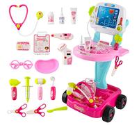 Iso Trade - Toys Doctor Kids Medical Center Hospital Doctors Set for Children 8245 Giochi medici, Multicolore