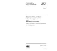 ISO/TS 10811-1:2000, Mechanical vibration and shock -- Vibration and shock in buildings with sensitive equipment -- Part 1: Measurement and evaluation