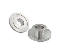 ISO125 To KF50 Vacuum Reducer Size Head Vacuum Clip Flange Reducer SUS304 Stainless Steel