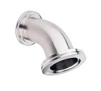 ISO63 ISO80 ISO100 ISO160 Vuoto 90 gradi gomito tubo flangia adattatore angolo Bend Pipe Joint(ISO160)