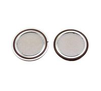 ISO63 ISO80 ISO100 Stainless Steel 304 Vacuum Plat Screen Bracket Filter Bracket Net with Aluminum Outer Ring for Pipe Tri Clamp (Color : Silver, Size : ISO160)