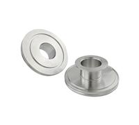 ISO80 To KF40 Vacuum Reducer Size Head Vacuum Clip Flange Reducer SUS304 Stainless Steel