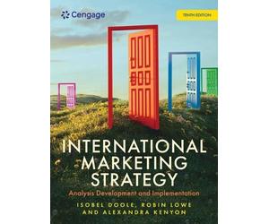 Isobel Doole Robin International Marketing Strategy: Analysis, Dev (Tascabile)