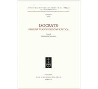 Isocrate. Per una nuova edizione critica