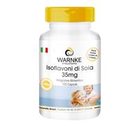 Isoflavoni di soia 35mg Per la menopausa 100 Capsule Con vitamina E Warnke