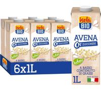 ISOLA BIO Avena Zero Zuccheri Biologica 6x1L