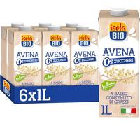 ISOLA BIO Avena Zero Zuccheri Biologica 6x1L