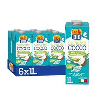 ISOLA BIO Bevanda Acqua e Latte di Cocco Biologica 6x1L