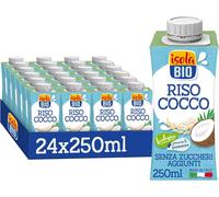 ISOLA BIO Bevanda Biologica a Base di Riso e Cocco, Senza Glutine, Senza Zuccher