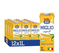 ISOLA BIO Bevanda di Miglio Biologica, Senza Zuccheri Aggiunti, 100% Ingredienti
