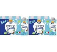 ISOLA BIO Cocco On-The-Go Bevanda Vegetale Biologica Multipack, Pratica e Facile da Bere, 100% Ingredienti Naturali, per Vegani e Vegetariani, Formato 3x250ml (Confezione da 2)