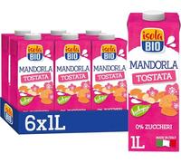 ISOLA BIO Mandorla Tostata Zero Zuccheri Biologica 6x1L