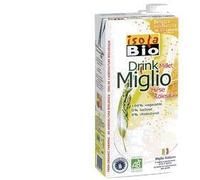 Isola Bio Miglio Drink - Bevanda vegetale a base di miglio senza glutine e lattosio, 1 l