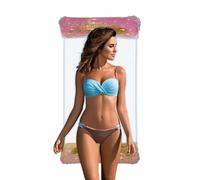 Isola da nuoto per adulti, per piscina - accessorio estivo per esterni, con glitter per rilassarsi in acqua, per il libero in mare e prendere il sole con la famiglia