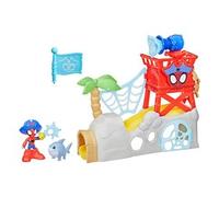 Hasbro Marvel Spidey e i Suoi Fantastici Amici, Water-Webs, Isola di Spidey, playset di Spider-Man