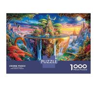 Isola del cielo Puzzle 1000 Pezzi, Jigsaw Puzzle Per Adulti E Ragazzi Dai 14 Anni in Su, Giochi Stimolanti Per Tutta La Famiglia 70x50cm/1000pcs