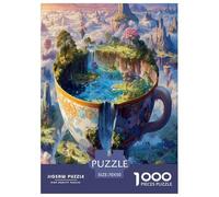 Isola del cielo Puzzle 1000 Pezzi Puzzle Impossibile 1000 Pezzi Gioco Di Sfida Intellettuale Puzzle Di Carta Ecologico 70x50cm/1000pcs