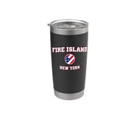 Isola del Fuoco New York (NY) Bicchiere termico in acciaio inox doppia parete