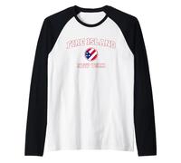 Isola del Fuoco New York (NY) Maglia con Maniche Raglan
