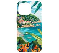 Isola d'Elba Italia Arte Minimalista Custodia per iPhone 16 Pro