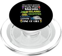 Isola della nave da crociera dell'isola di Slurpin della bevanda fruttata di Dancin PopSockets PopGrip per MagSafe