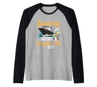 Isola di Bainbridge Souvenirs Spiaggia Madre Isola di Bainbridge Maglia con Maniche Raglan
