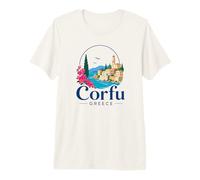 Isola di Corfù Grecia Corfù Maglietta Premium