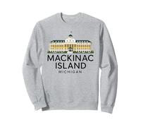 Isola di Mackinac Architettura Michigan Great Lakes Bridge Felpa
