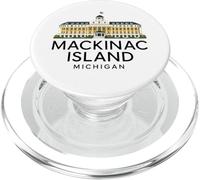 Isola di Mackinac Architettura Michigan Great Lakes Bridge PopSockets PopGrip per MagSafe