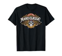 Isola di Man Manx Gare Motociclistiche Grand Biker Classic Race Maglietta