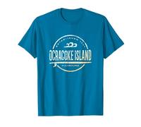 Isola di Ocracoke Carolina del Nord - Ocracoke Island NC Surf Maglietta