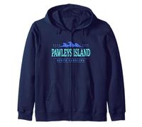 Isola di Pawleys Carolina del Sud | Pawleys Island SC Shoreline Felpa con Cappuccio
